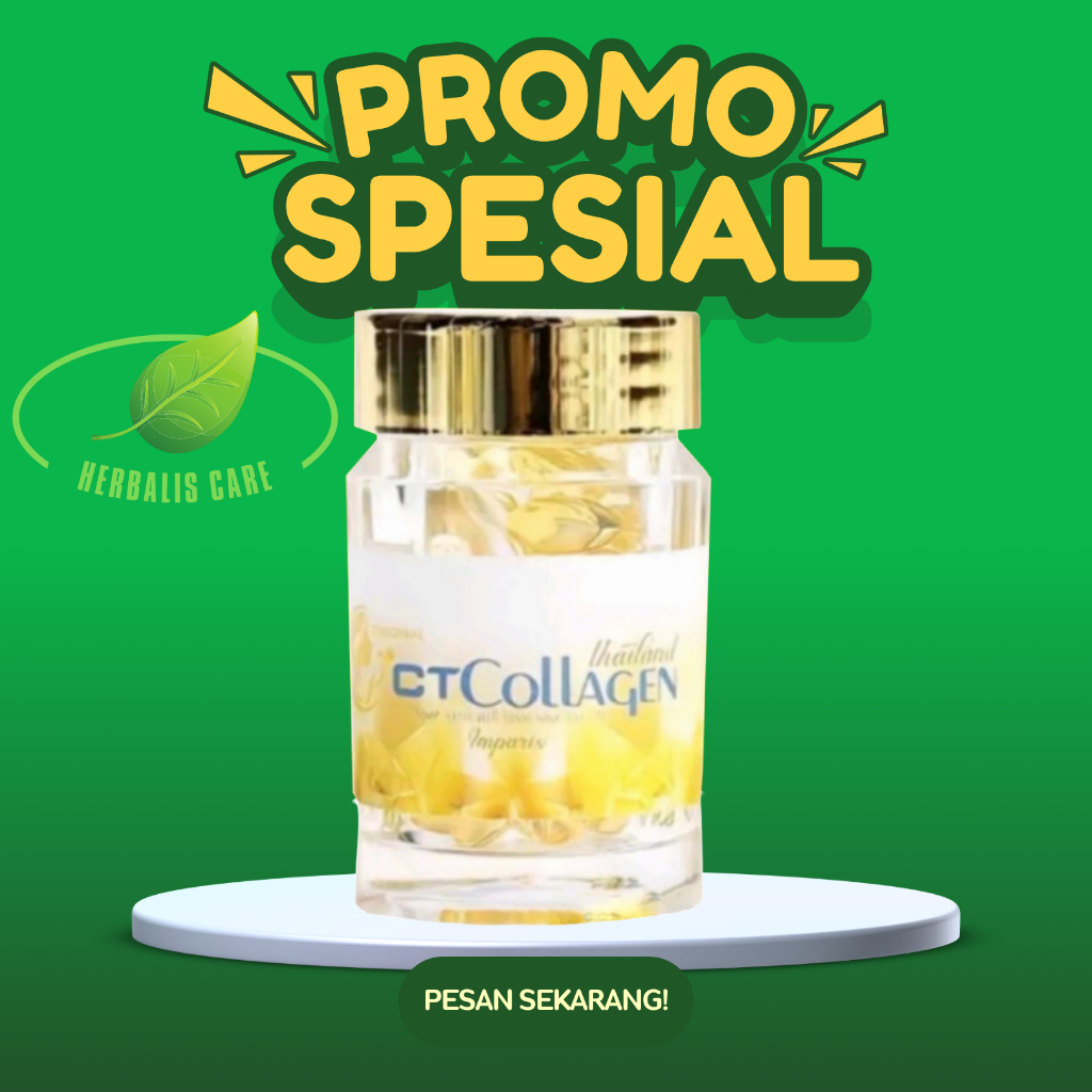 CT Collagen Original Thailand | Suplemen Pemutih Kulit & Pencerah Badan No.1