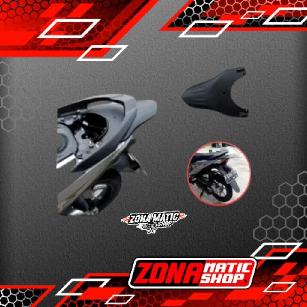 Spakbor Ekor Beat Street / Beat Deluxe 2020 - 2023 Spakbor Penahan Lumpur