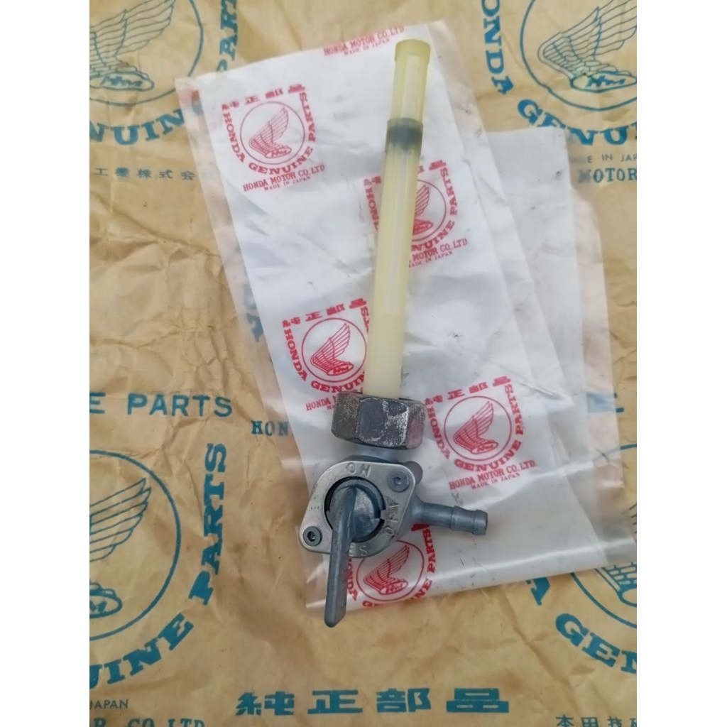 Cock assy kran bensin tangki Honda Win100 gl100 cb100 xl125 Original