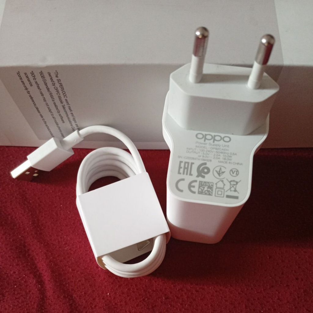 Cas asli original Oppo Type c fast charging