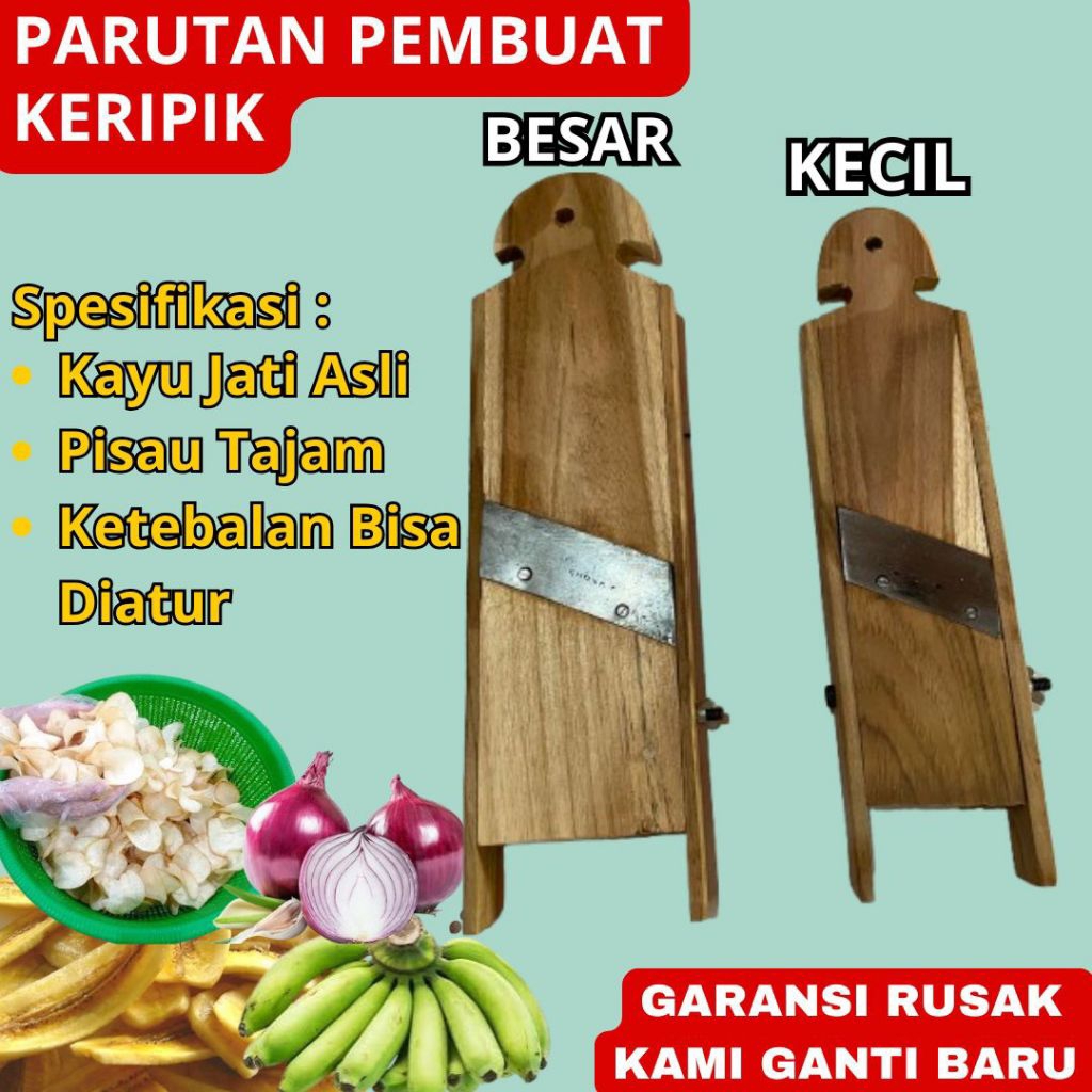 Parutan Keripik Singkong Kentang - Alat Pembuat Keripik Singkong - Parutan Criping Pisang - Parutan 