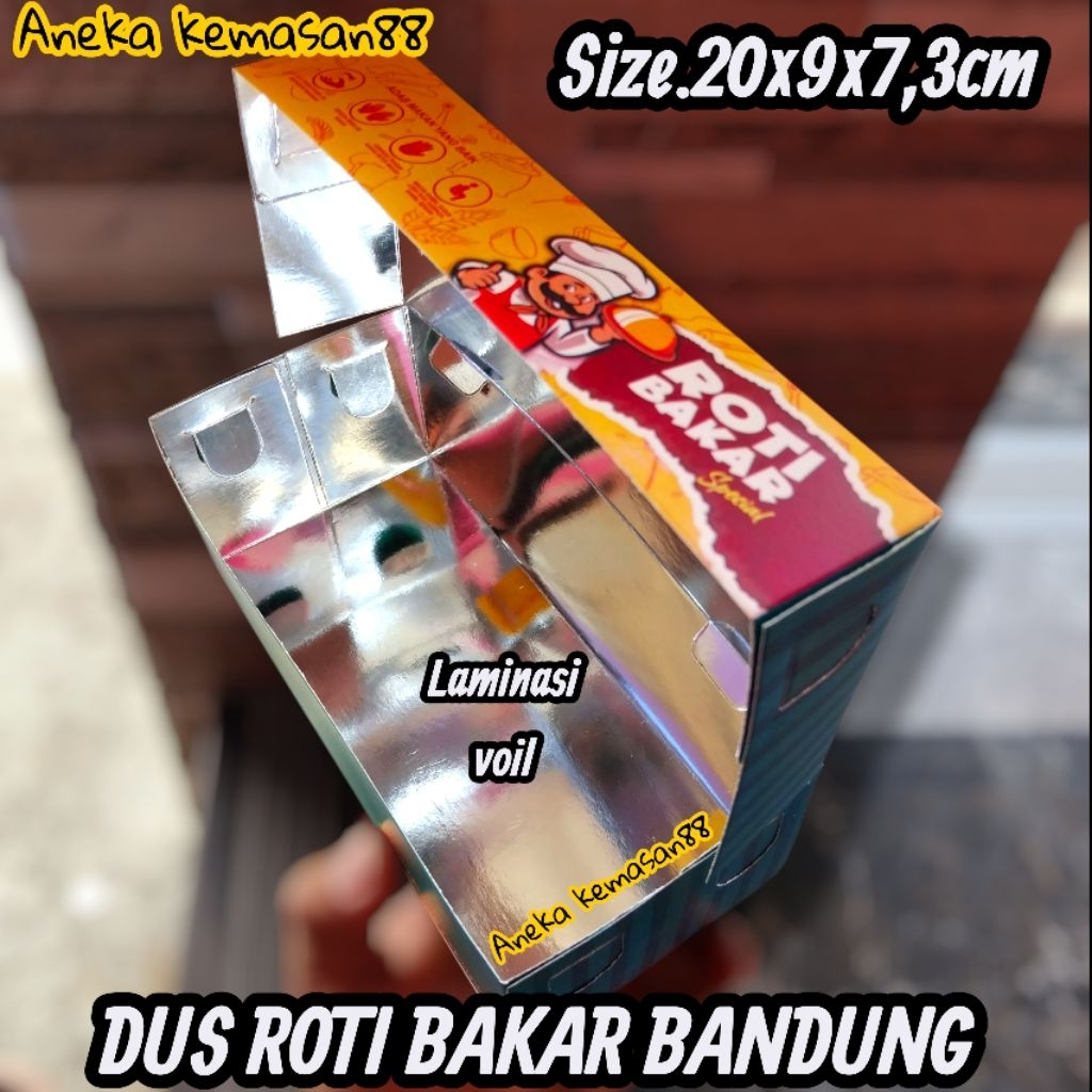 Dus roti bakar / Box roti bakar bandung / wadah roti bakar
