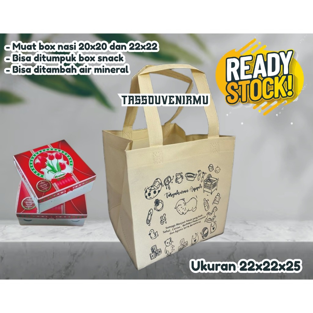 Tas Aqiqah Ready Stok Tas Berkat Aqiqah Tas Jinjing