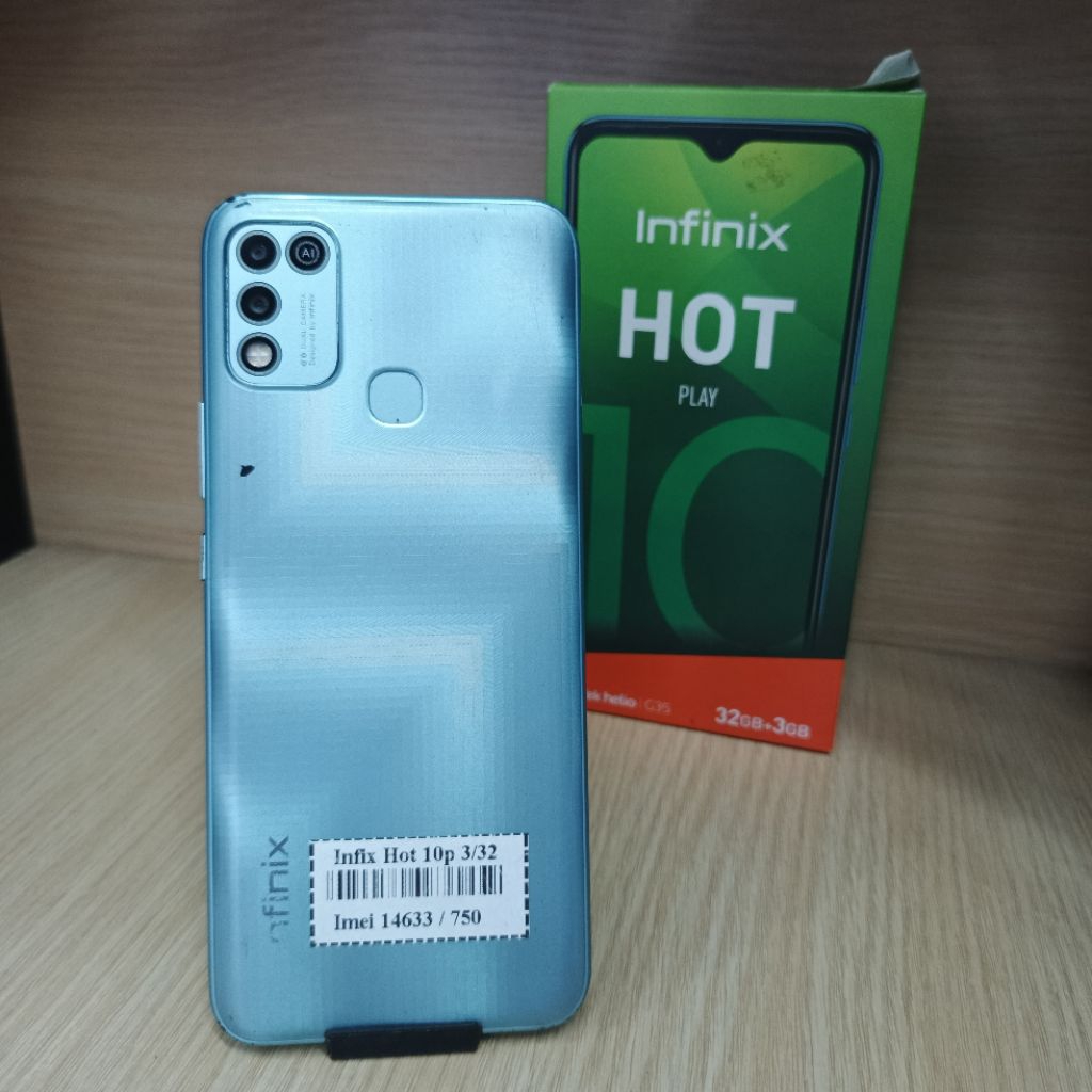 Infinix Hot 10 play Ram 3/32 ( Second )
