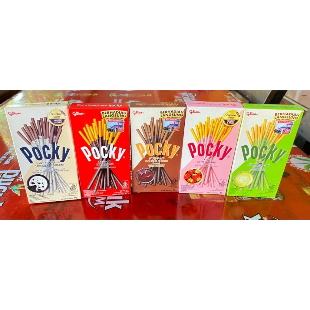 

MURAH MERIAH GLICO POCKY 47Gr (isi10pcs)