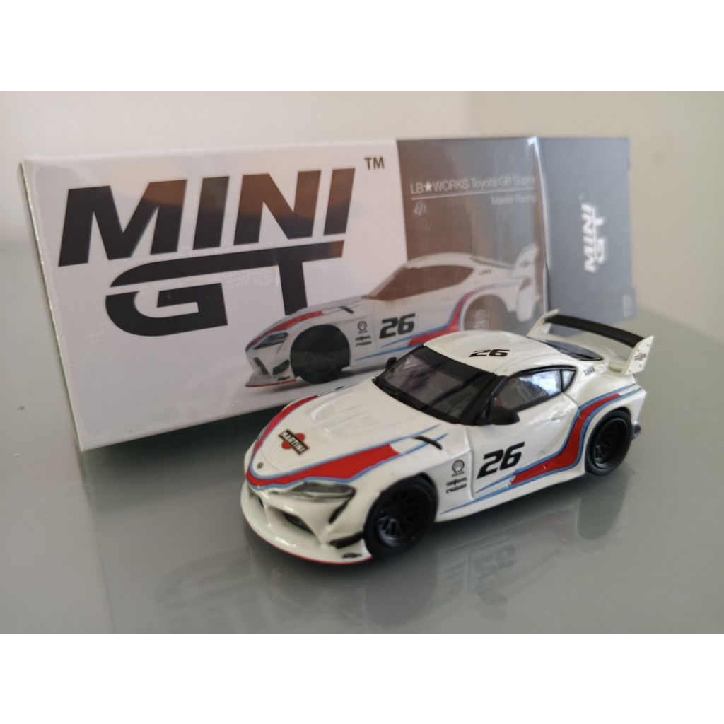 mini GT Toyota Supra Liberty Walk.
