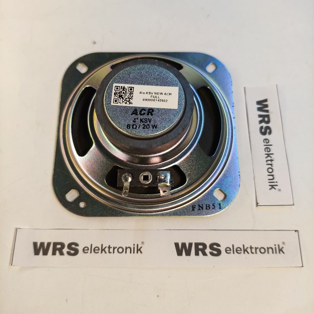 Speaker spiker 4" inch mid range acr ksv new 8ohm 20watt