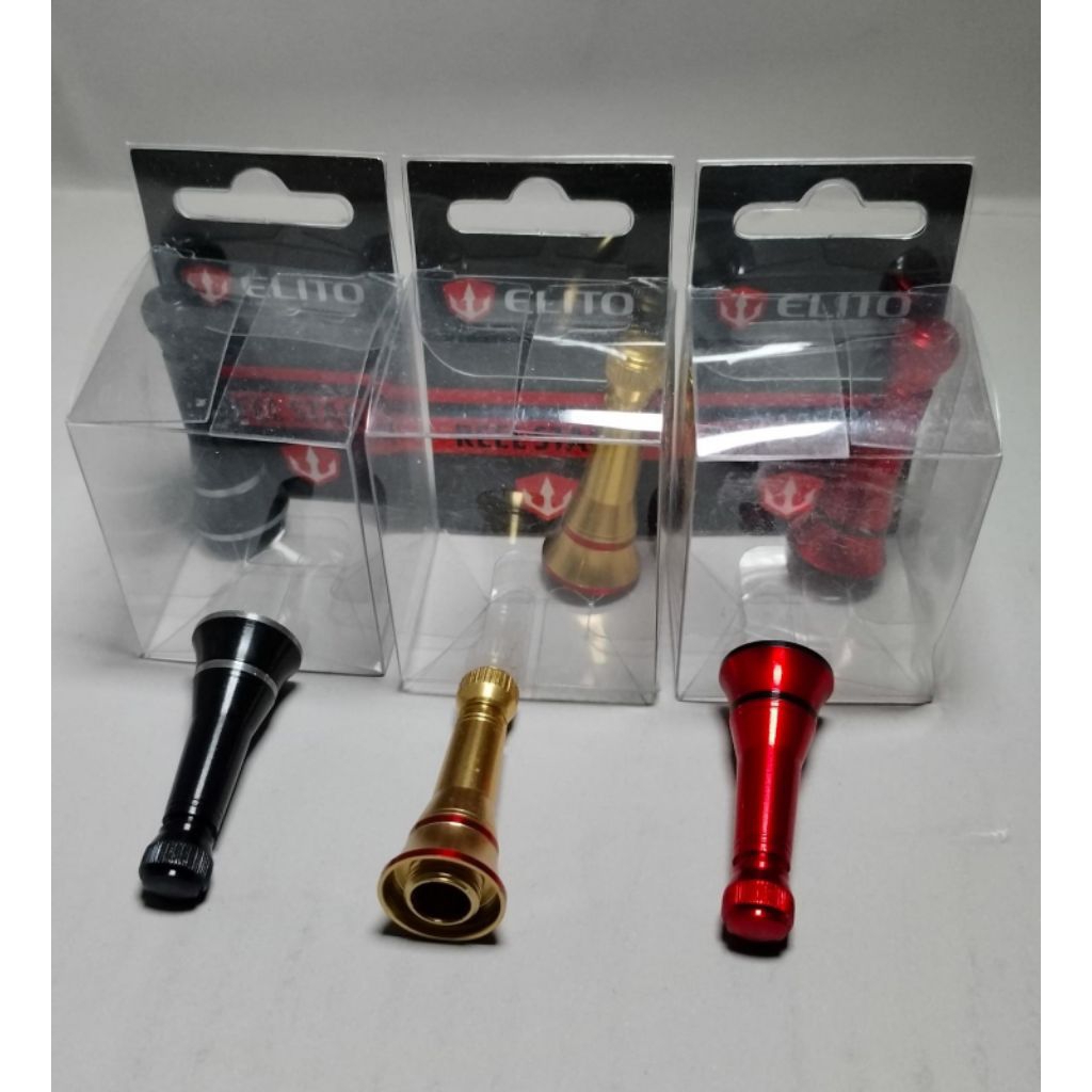 reel STAND UNIVERSAL ELITO Aluminium.  REEL STAND untuk reel POWER HANDLE