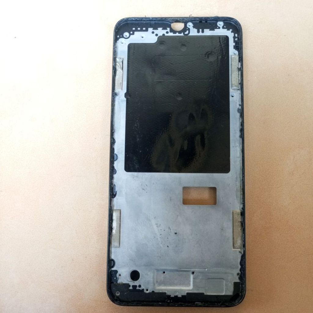 prame tatakan lcd oppo a16 ori copotan