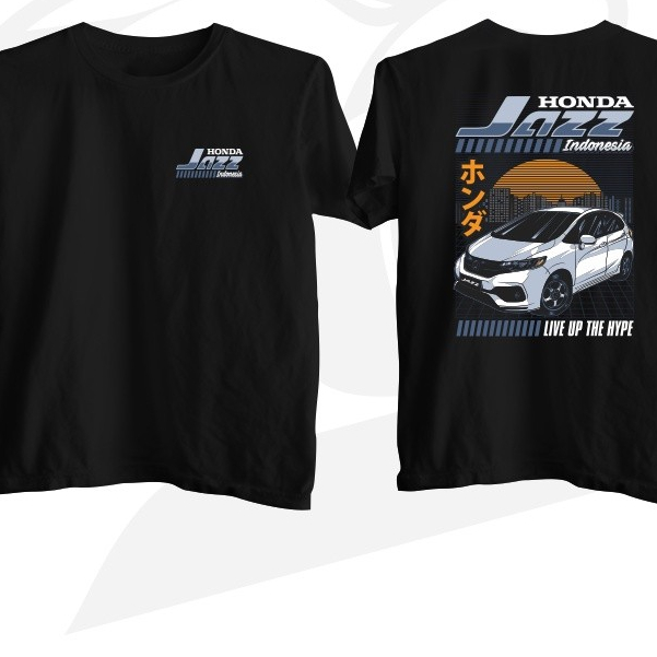 Kaos Honda Jazz Club Indonesia Baju Komunitas Pecinta Mobil HJCI