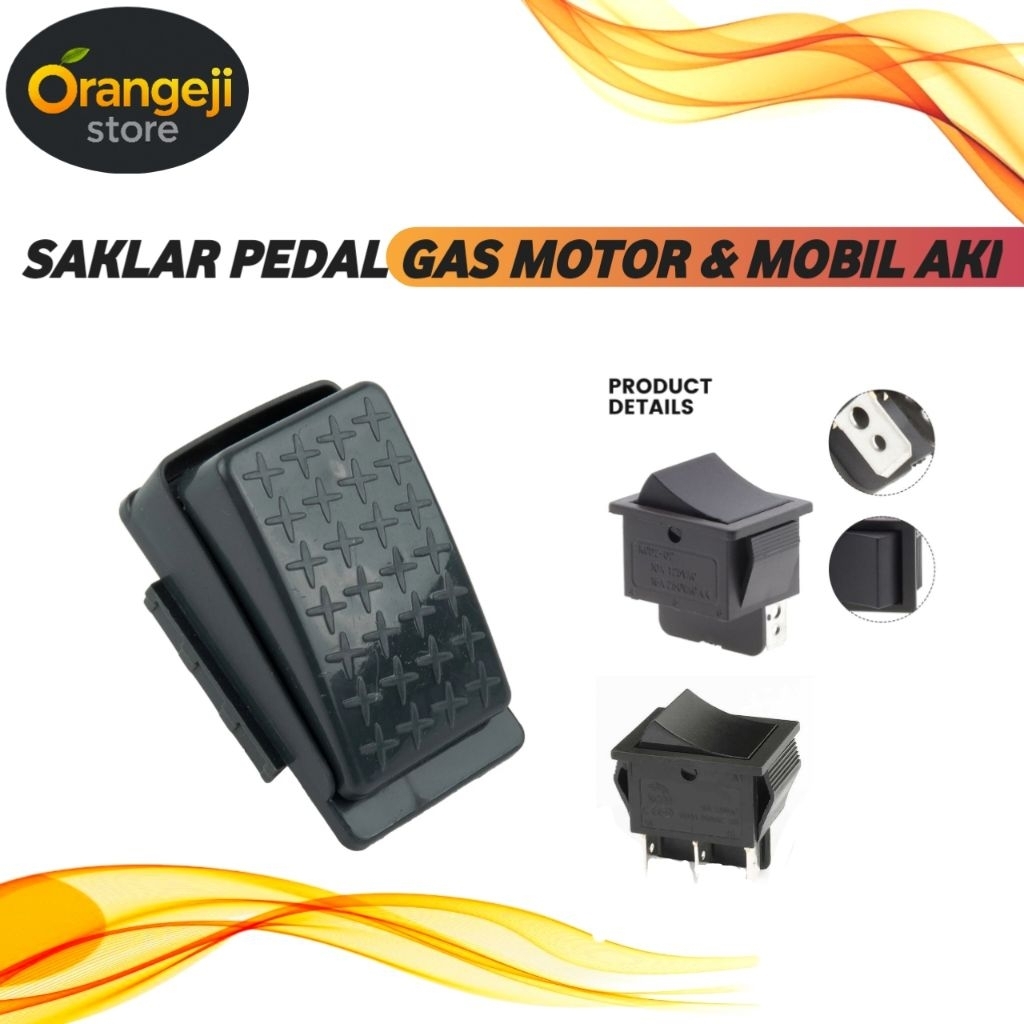 Saklar Pedal Gas Motor dan Mobil Aki