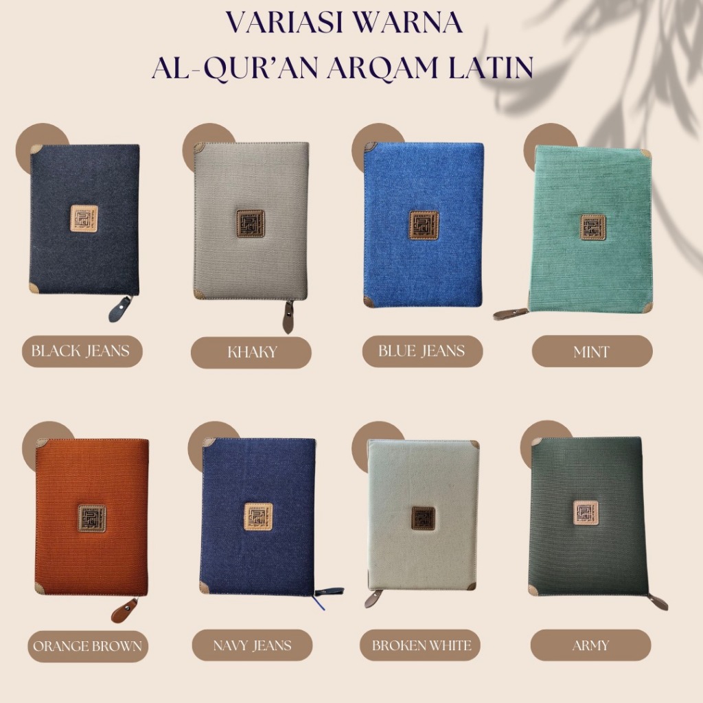 Al-Quran JANNATII ARQAM Cover Premium B6 (Kecil) | Quran Latin | Quran Hafalan | Quran Fiqih