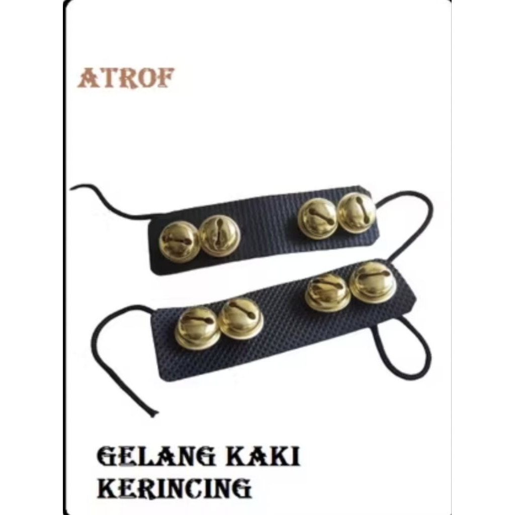 Sepasang Gongseng -  Gelang Krincing Tari