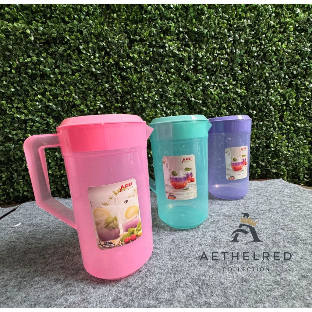 Eskan Teko Plastik Teh Kopi Air Bahan Tebal || Eskan Teko Plastik Multi Fungsi Bahan Tebal