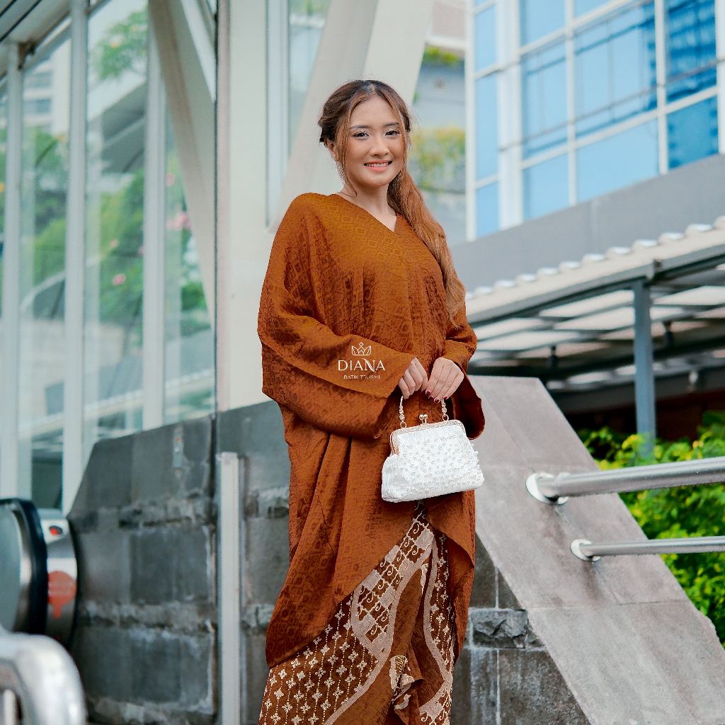 BLOUSE KAFTAN TUNIK VISCOSE ARUNA by Diana Batik