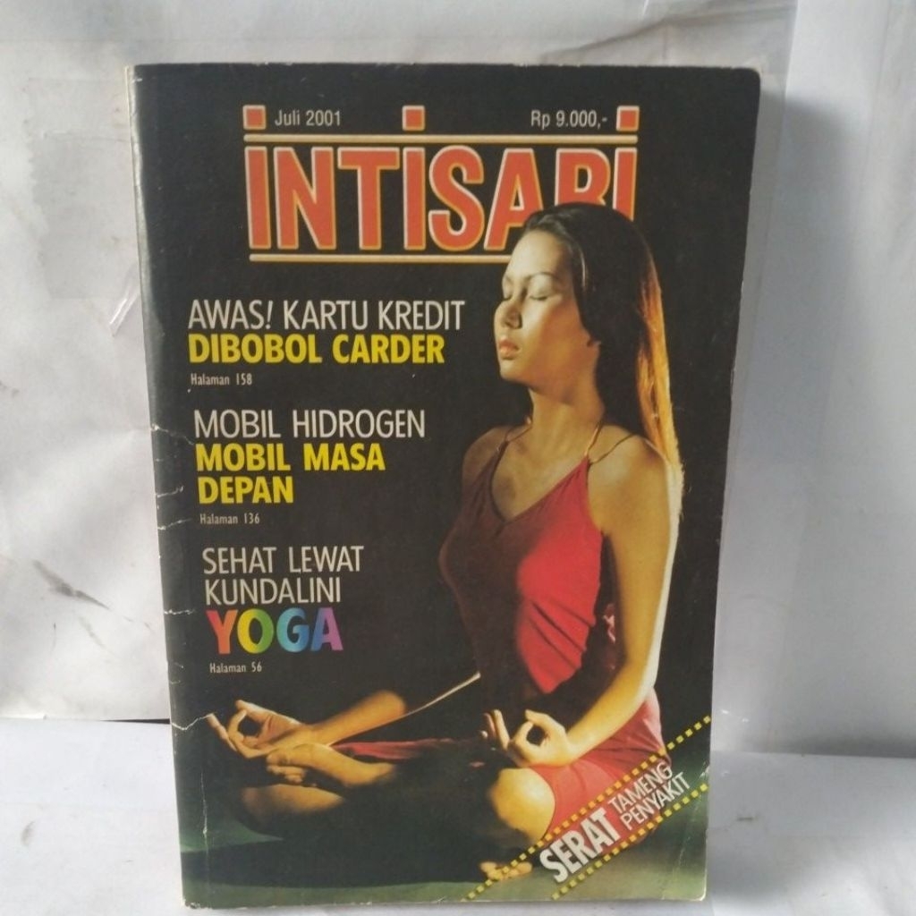 majalah bekas intisari juli 2001 no 456