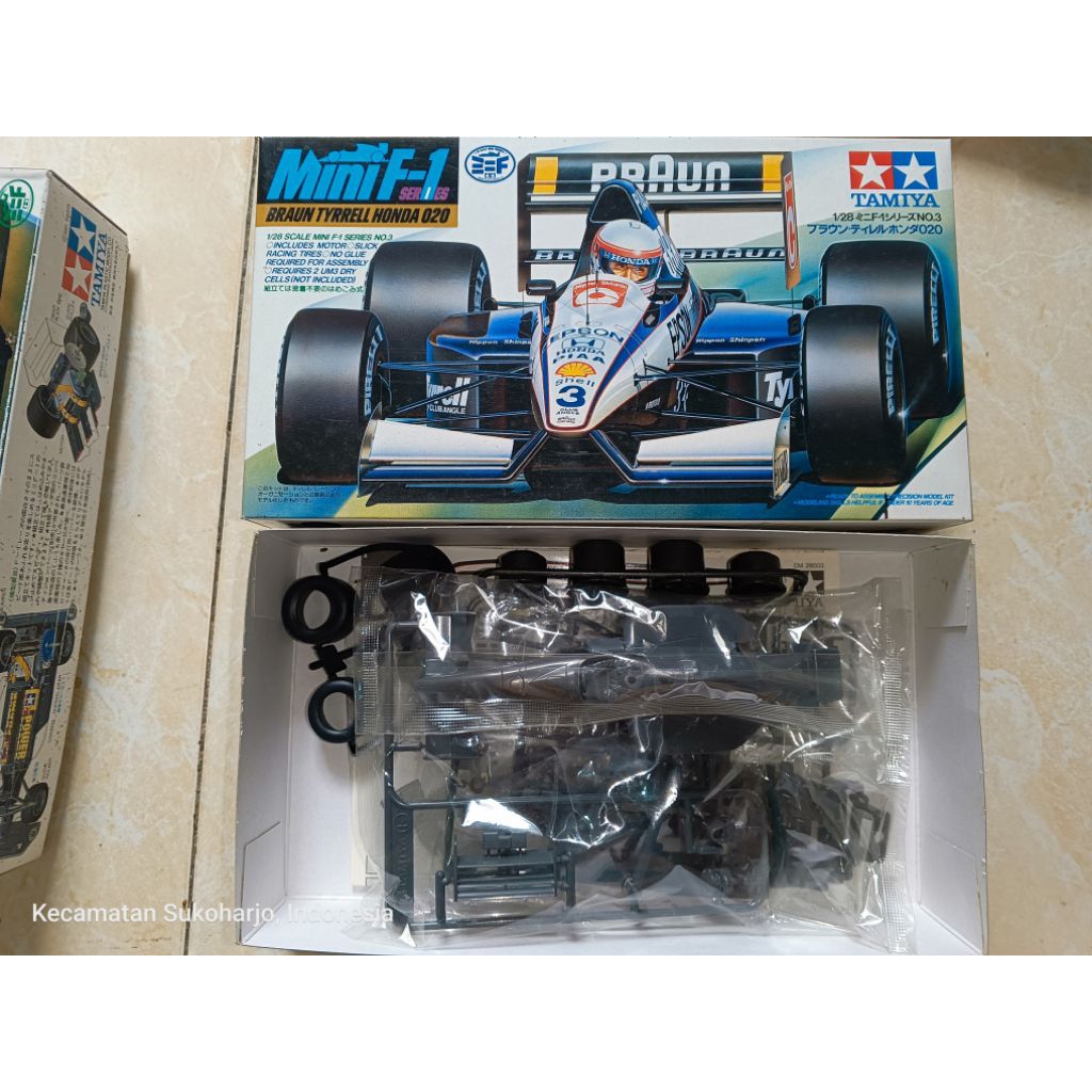 Tamiya mini F1 vintage 1991 Braun Honda