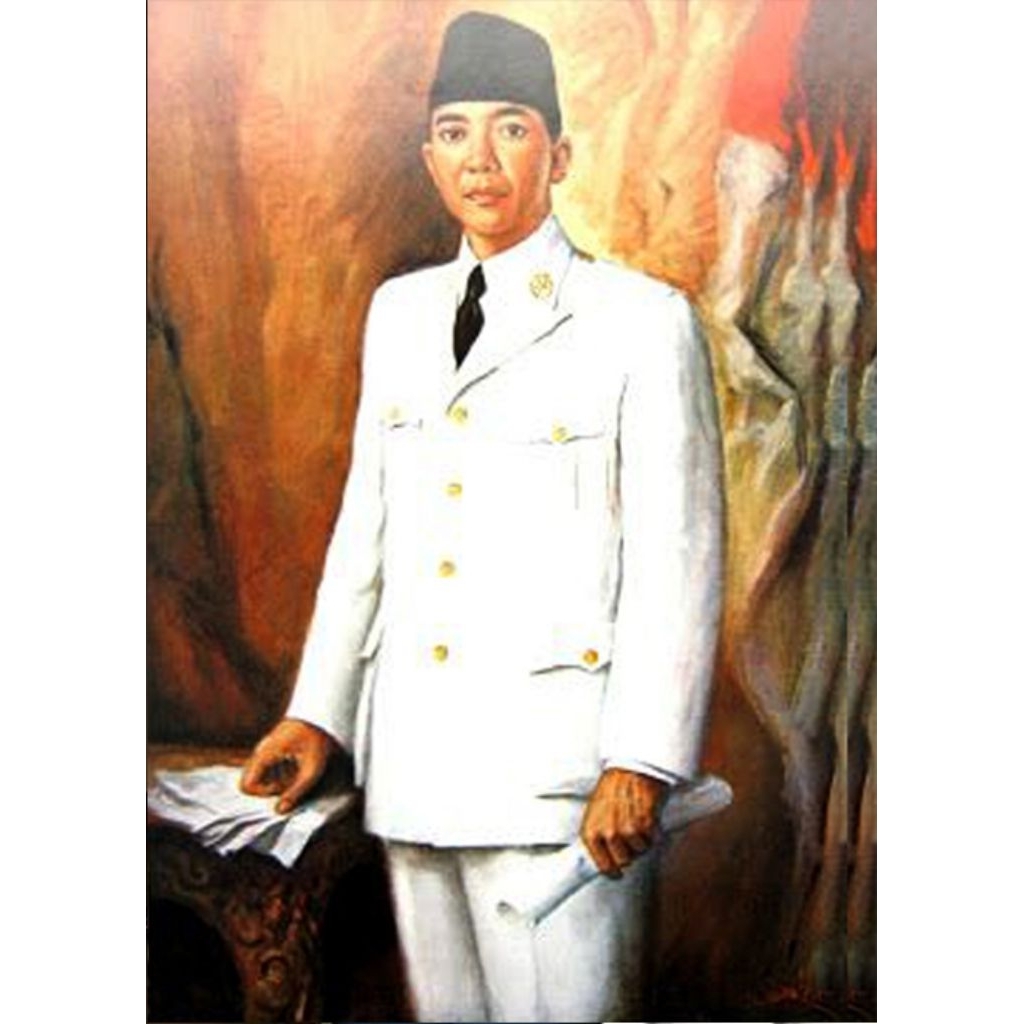 hiasan dinding soekarno