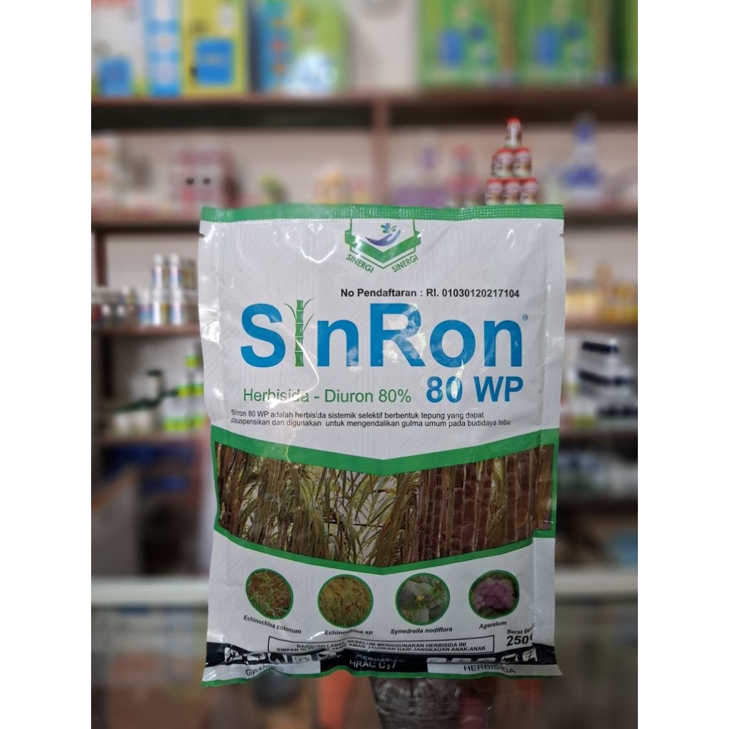 HERBISIDA SINRON 80 WP DIURON 80%. 250gr