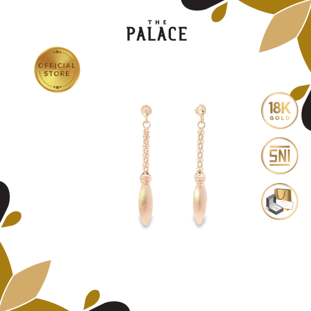 The Palace Long Yellow Earring A / Anting wanita