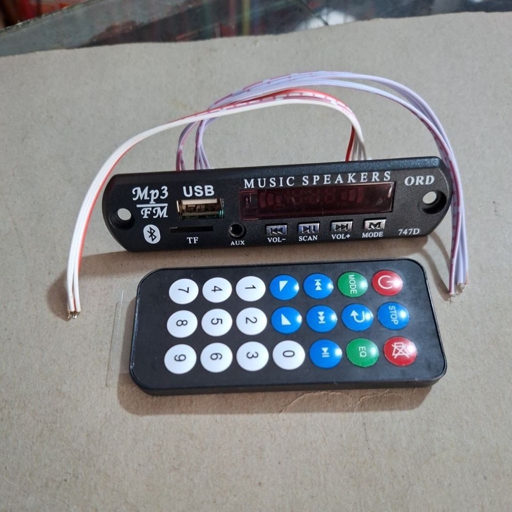 Modul MP3 USB FM Radio Bluetooth