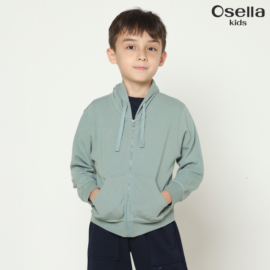 Osella Kids Basic Hoodie Jacket 32624001 | Jaket Anak Laki-Laki