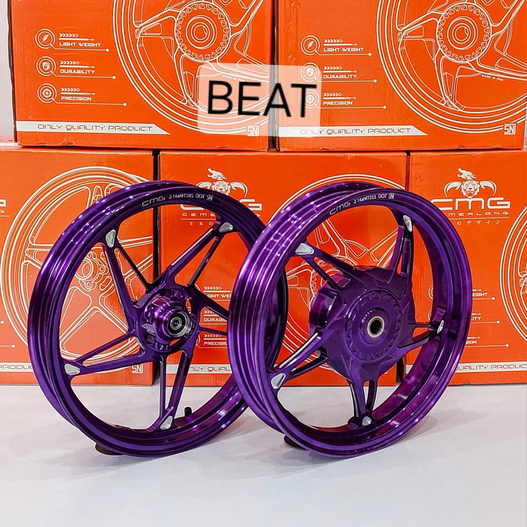 VELQ PELAK CMG BINTANG LAUT BEAT RING 14 PURPLE