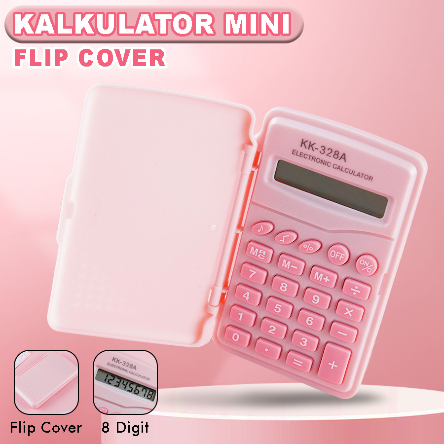 

Kalkulator Mini Flip Cover 8 Digit Desain Lucu Dan Portabel Cocok untuk Sekolah & Kantor CA-0912