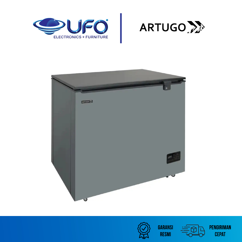 Artugo Chest Freezer No Frost Technology 360 Liter 150 Watt CF391NF