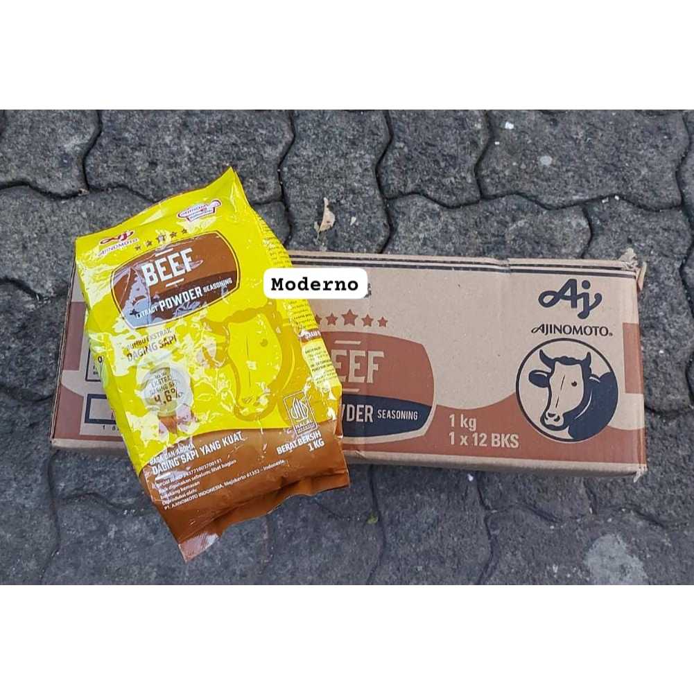 

Ajinomoto beef powder 1 Kg perkarton isi 12 - Ajinomoto Extract beef powder 1 Kg
