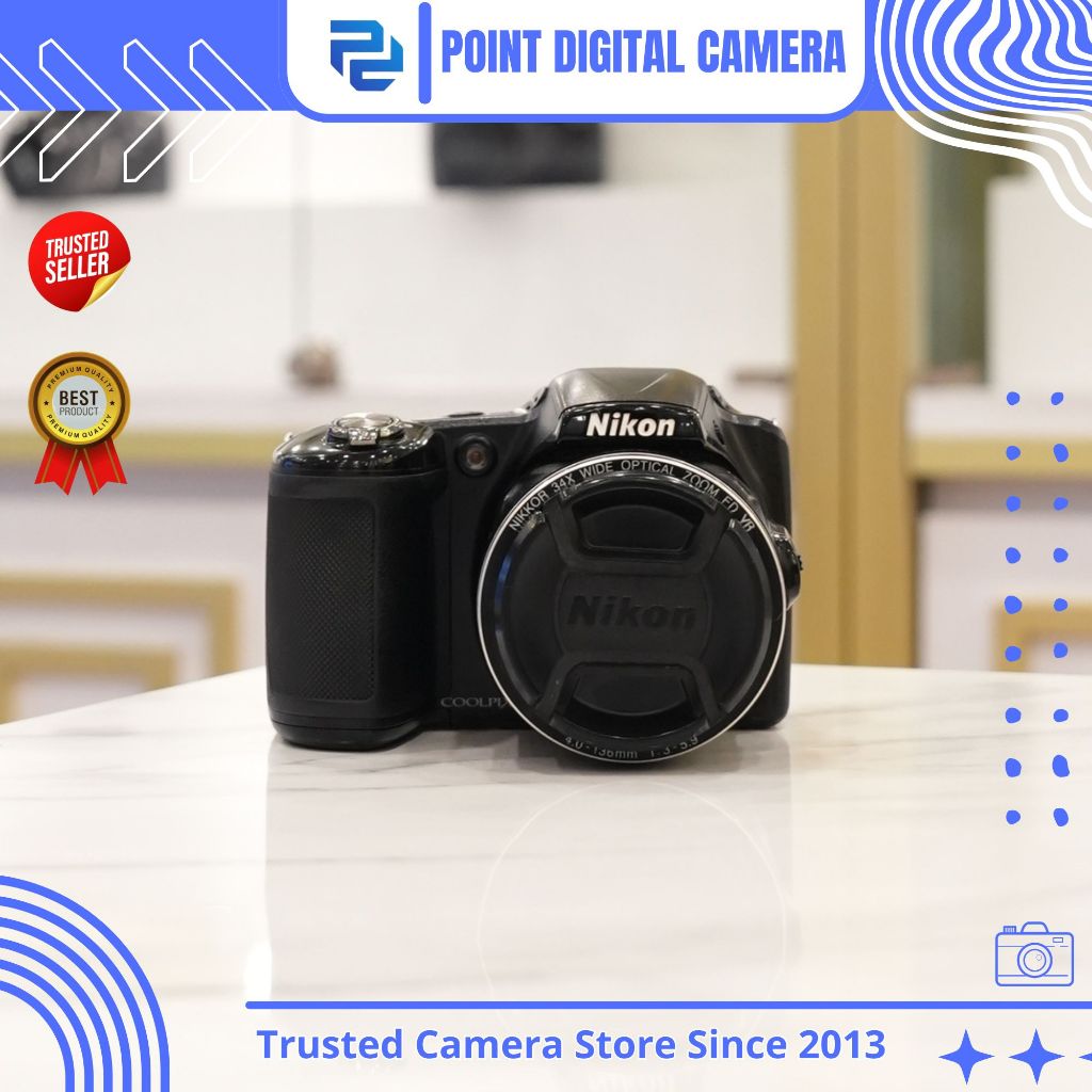 Camera Kamera Prosumer Coolpix Nikon L830
