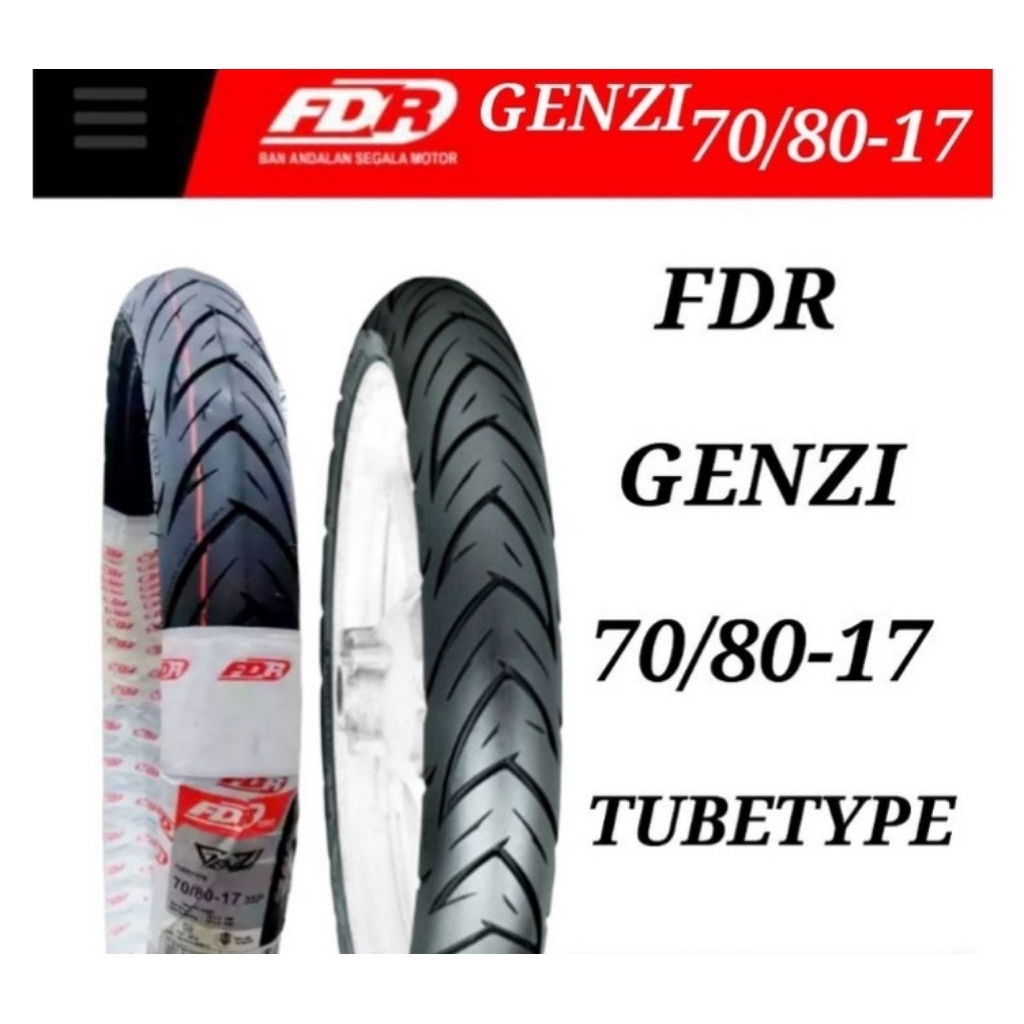 BAN FDR CACING// BAN FDR 70/80-17// BAN FDR 60/80-17// BAN FDR 60/90-17// FDR TUBE TYPE