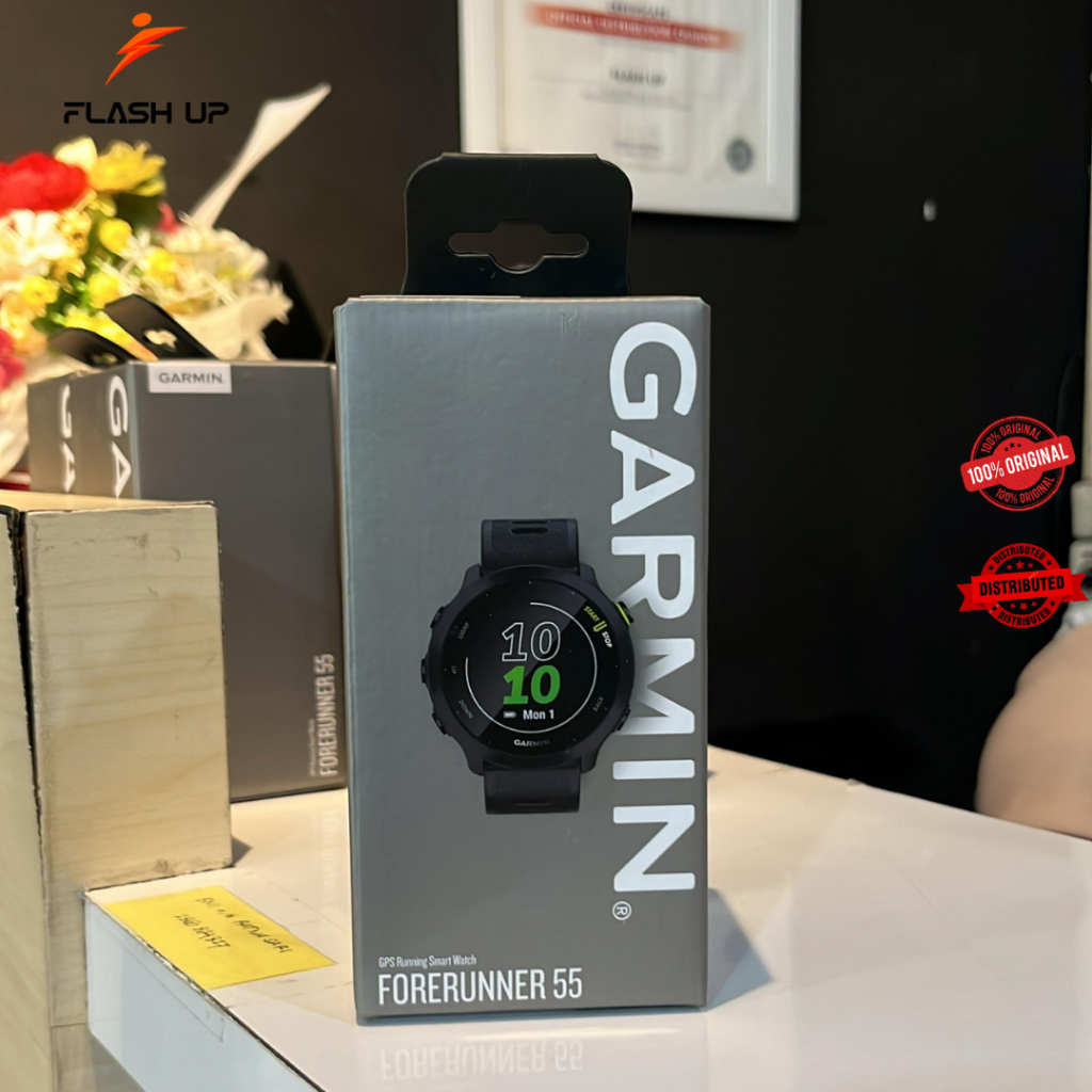 GARMIN FORERUNNER 55 Smartwatch - FLASH UP STORE