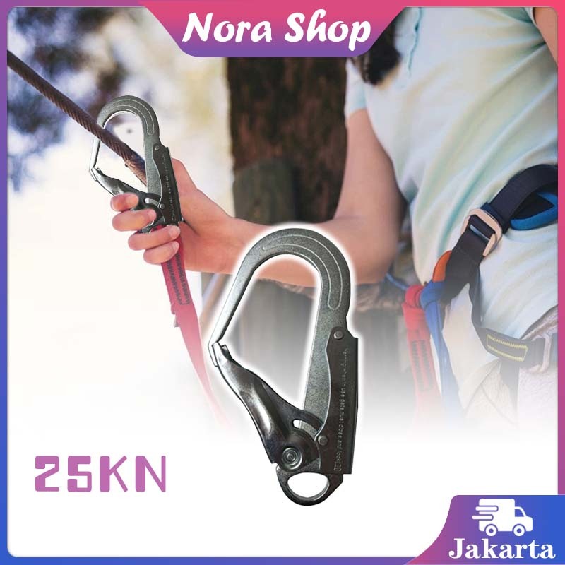 25KN Carabiner Multifungsi / Carabiner Kuat Besar / Carabiner Besar Multifungsi