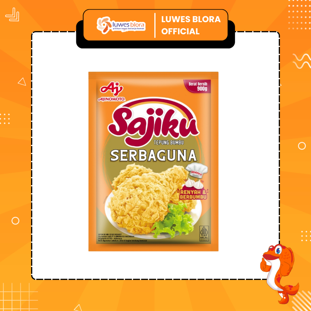 

Sajiku Tepung Bumbu Serbaguna 900gr