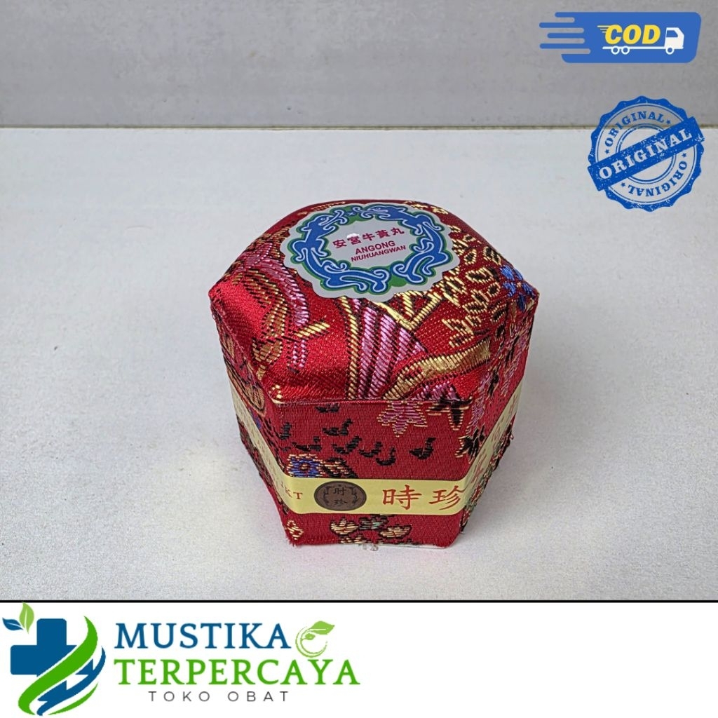 An Kung Niu Huang Wan - Angong Niuhuang Wan - Original tong ren tang