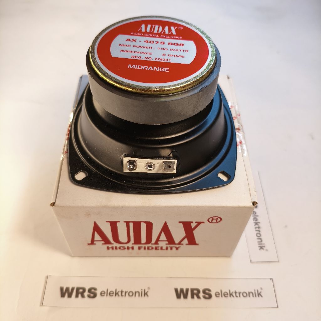 Speaker spiker 4" inch Audax mid range AX - 4075 SQ8