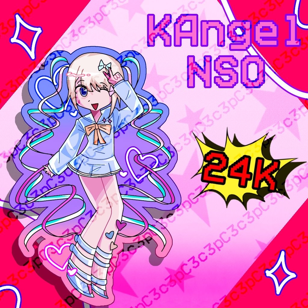 KAngel NSO keychain fanmerch transculent pre-order