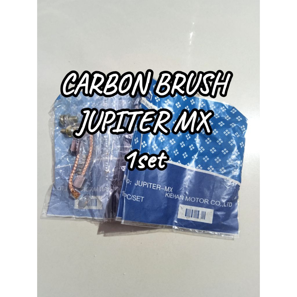 Carbon Brush Jupiter MX 1 Set – Sparepart Dinamo Starter Motor