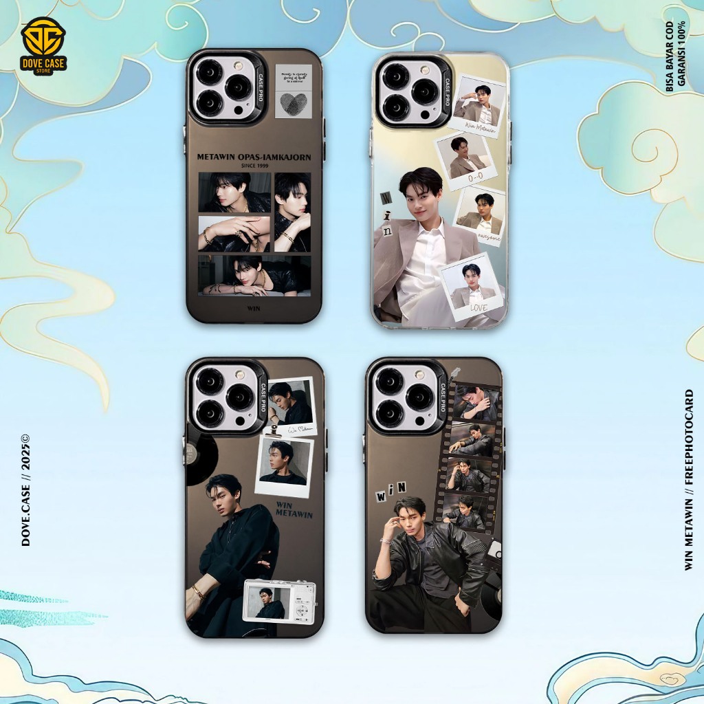 CASE 4KT0R WIN METAWIN HOLOGRAM HP IPHONE 11 12 13 14 15 16 PRO MAX 7 8 14 15 PLUS X XR XS MAX CASE 
