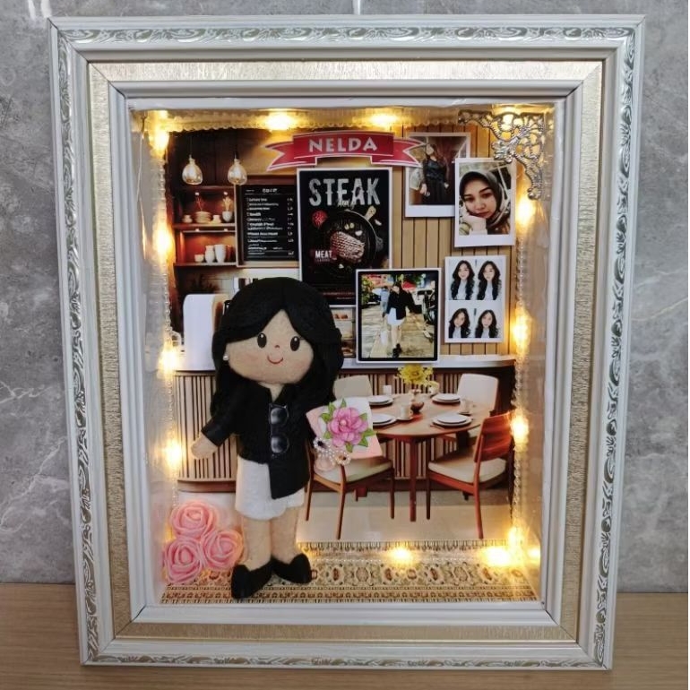 Frame Boneka Profesi | Kado Unik | Kado Sahabat Kado Pacar by Mindys