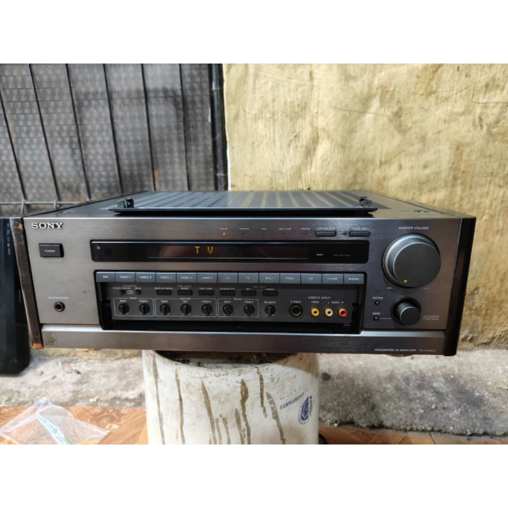 amplifier integrated AV Sony TA AV650G
