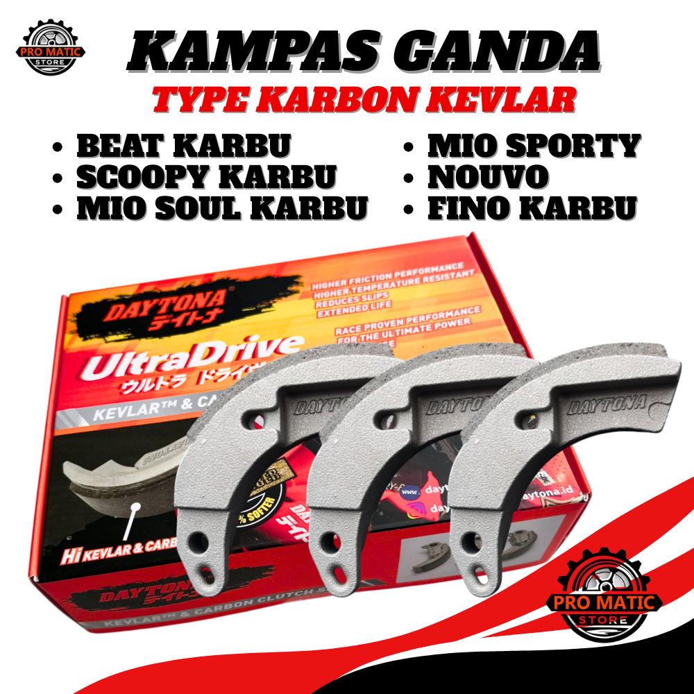 MIO SPORTY KAMPAS GANDA DAYTONA BEAT SCOOPY KARBU KAMPAS GANDA RACING MIO FINO KARBU