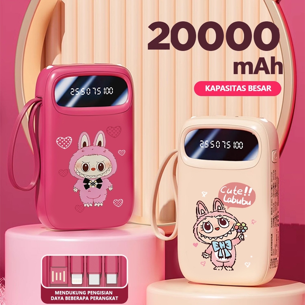 Best Deals Mini Size Lotso Powerbank Portable 20000 Mah With 4 Usb Fast Charging Dual Input Port