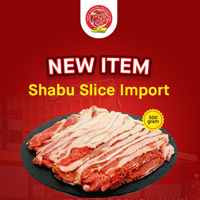 

SHABU SLICE IMPORT 500 GRAM