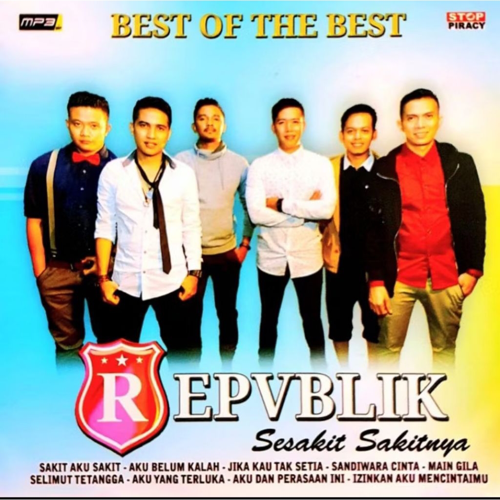 KASET MP3 MUSIK LAGU REPUBLIK FULL ALBUM - LAGU SEVENTEEN - LAGU FIVE MINUTES - MP3 MOBIL LAGU POP B