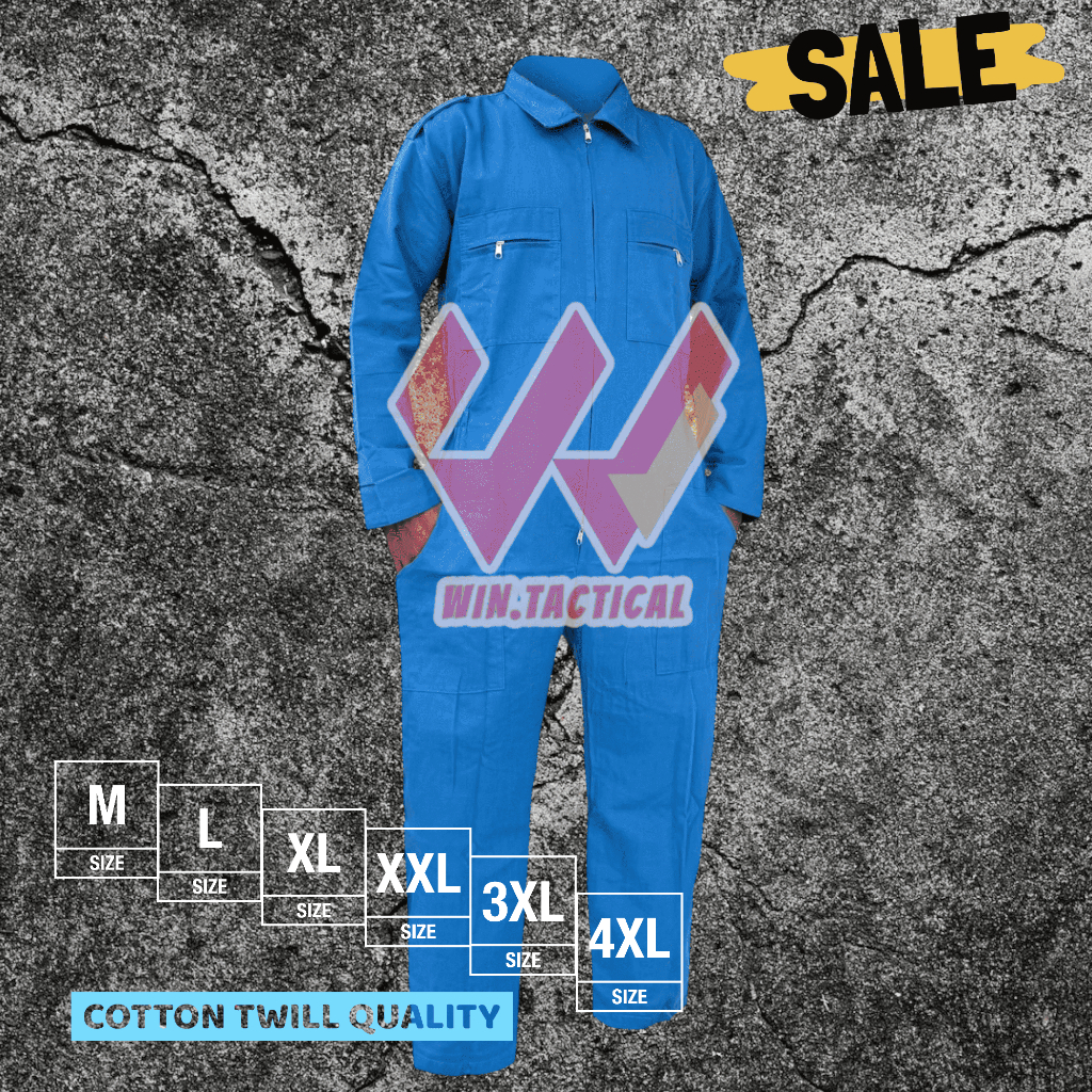 Baju Bengkel Murah / Baju Bengkel Premium / Baju Bengkel Oranye / Katelpak Premium Murah / Wearpak B