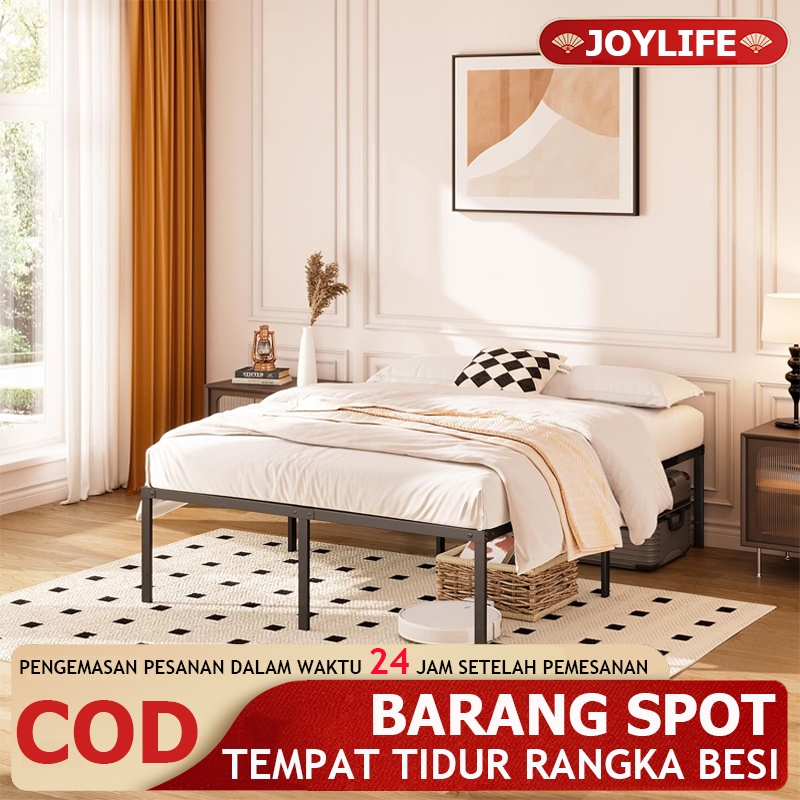Tempat Tidur Besi / Tatakan Divan Tempat Tidur / Basicbed Series/ Yelena Ranjang Tidur / Divan Dipan