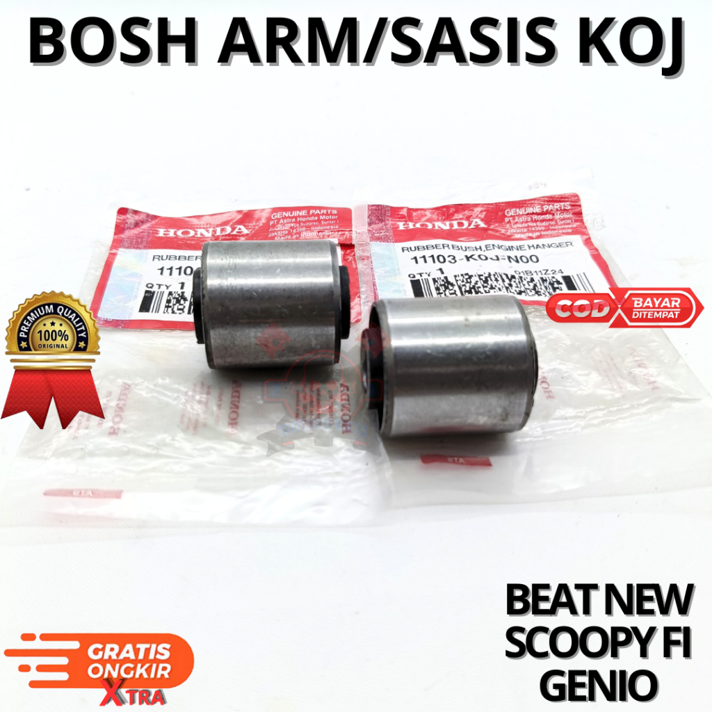 BOSH ARM/SASIS KOJ UNTUK MOTOR BEAT NEW,SCOOPY FI,GENIO.AHM BERKUALITAS ORIGNAL ASLI ORI