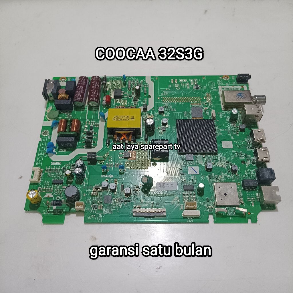 MAINBOARD TV LED SMART COOCAA 32S3G MB - MOBO - MODUL 50PIN